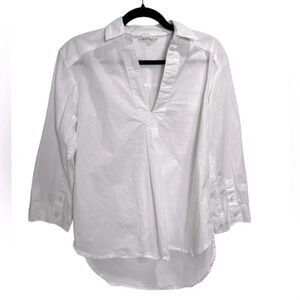 Excellent condition Anthropologie white tunic size XS A spring and summer staple